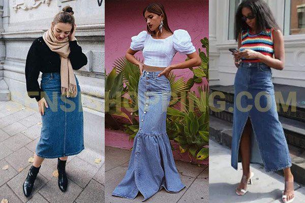 5 پیشنهاد برای ست کردن دامن جین