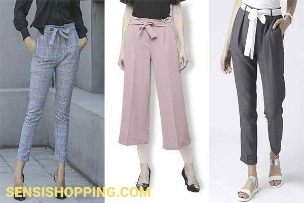 6 مدل شلوار زنانه پارچه ای راسته محبوب