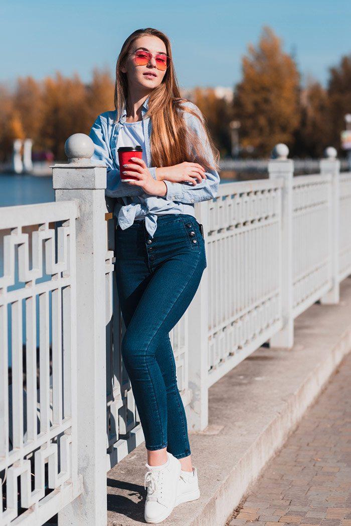 تفاوت شلوار مام استایل و مام فیت 