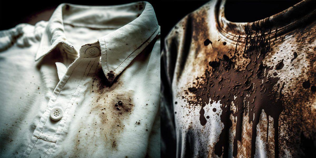 پاک کردن زنگ زدگی روی لباس