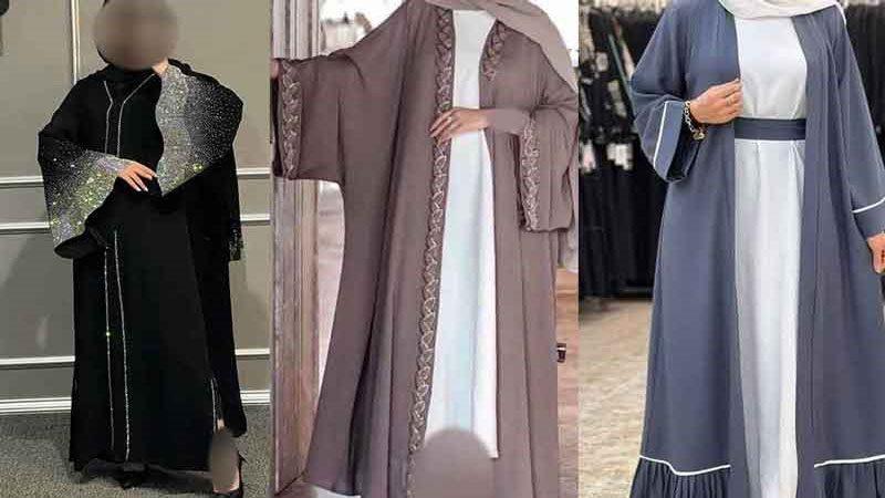 استایل با مانتو عبایی