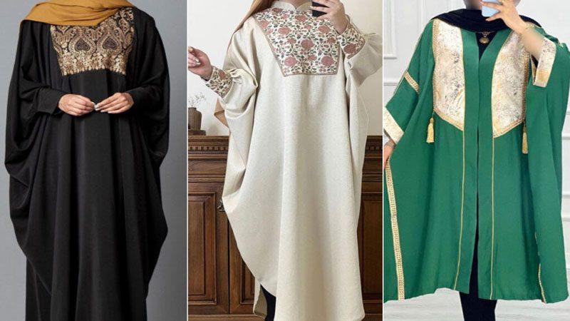 نحوه استایل کردن مانتو عبایی