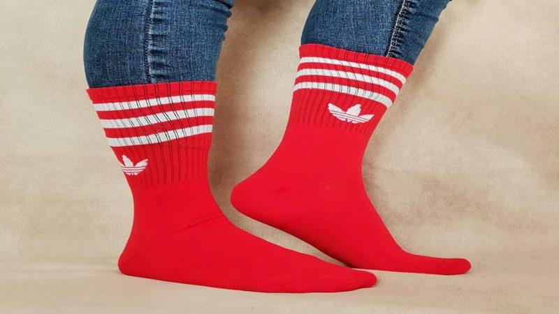 استایل با جوراب ساق بلند