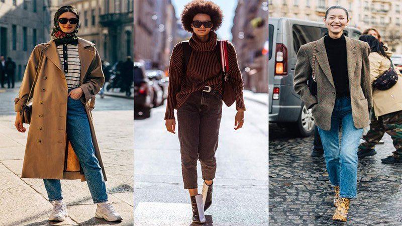 استایل با شلوار نیم بگ