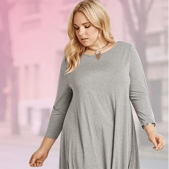 استایل پاییزی بانوان چاق