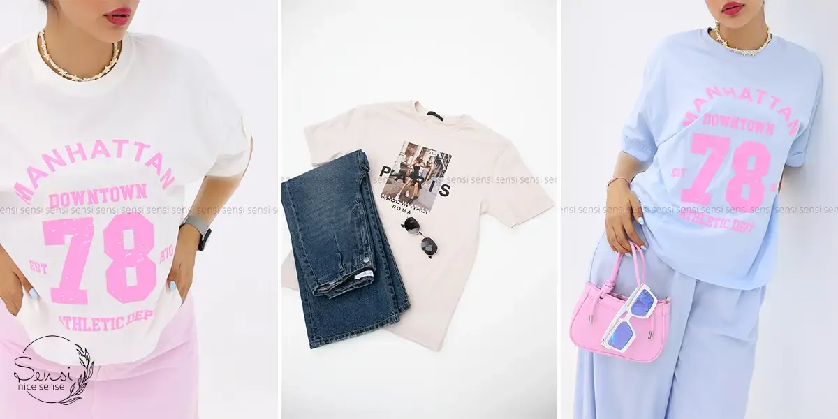 استایل الهام‌بخش: بلاگرها چگونه تی‌شرت چاپی می‌پوشند؟