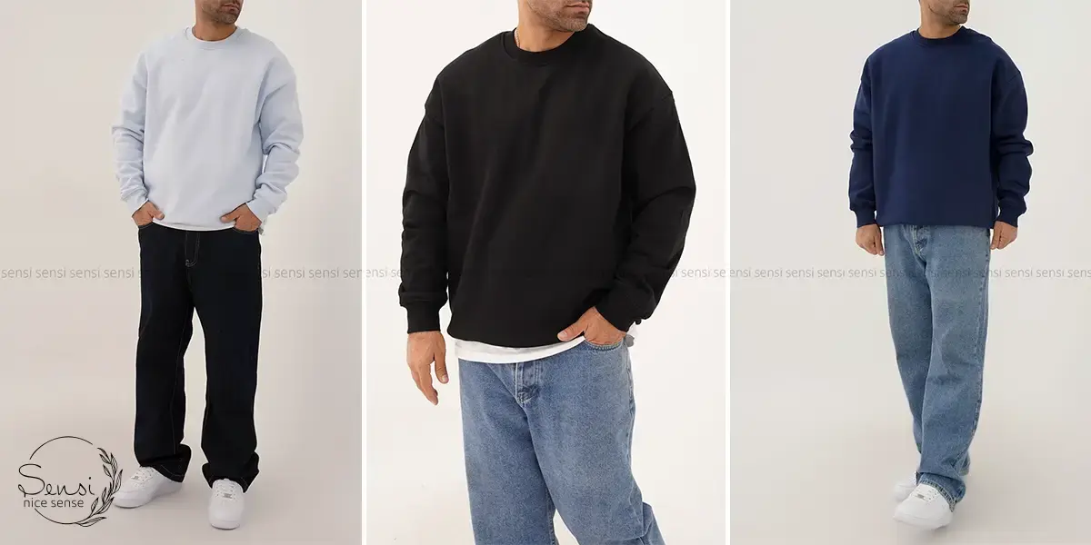 دورس یقه گرد مردانه؛ مدل‌های جدید پاییزی و زمستانی