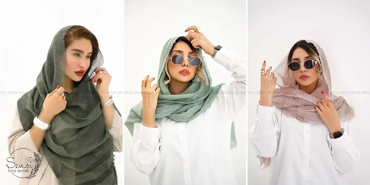 شال و روسری زمستانی: رنگ‌ها و مدل‌های ترند ۱۴۰۴