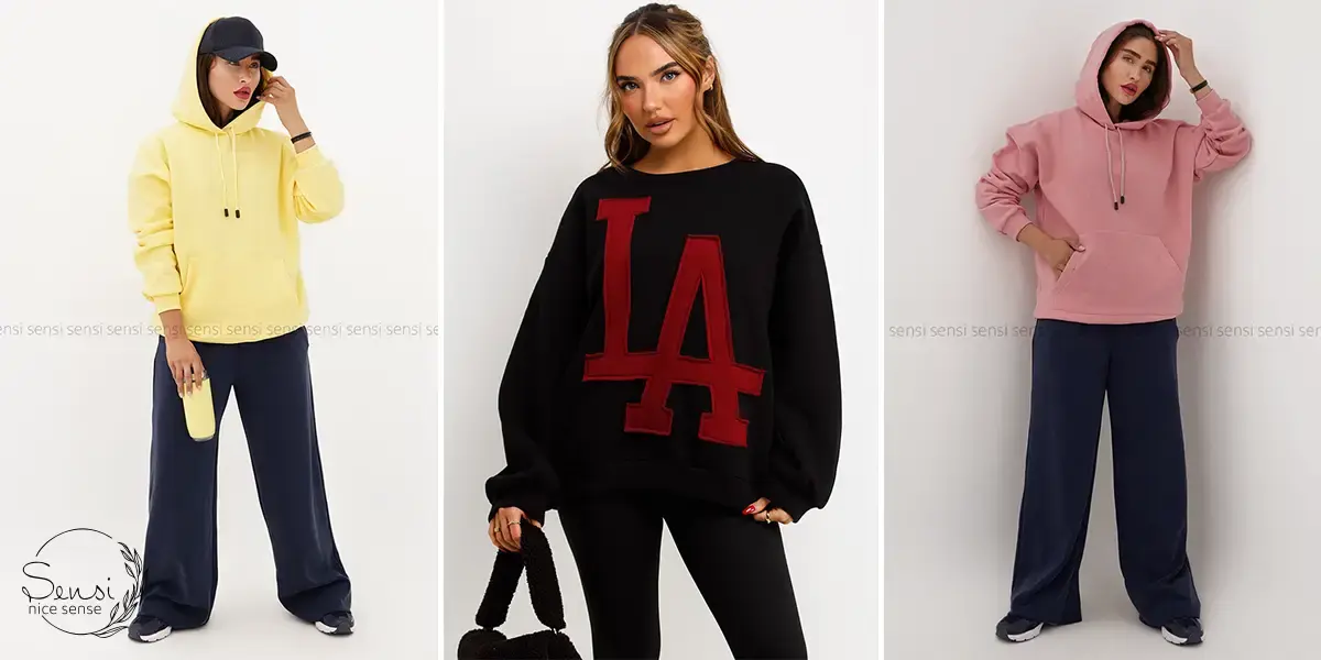 مدل‌های ترند سویشرت و هودی برای پاییز و زمستان