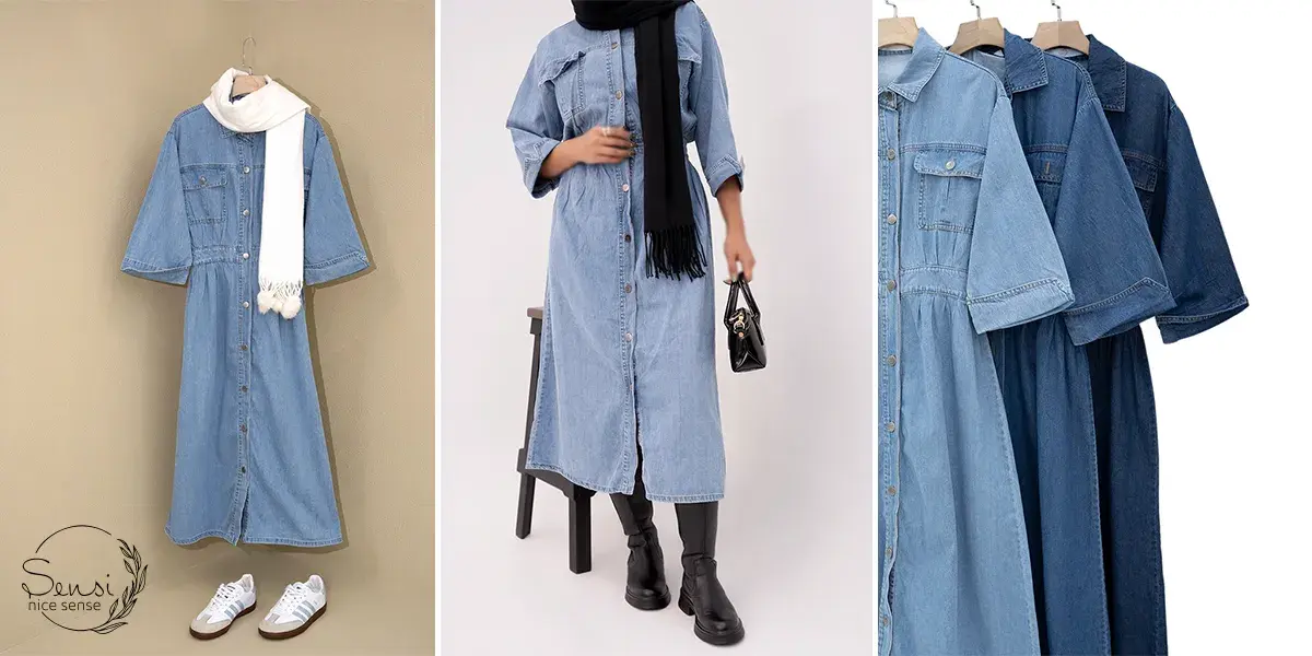 معرفی پیراهن‌های جین به‌عنوان انتخابی مناسب برای بهار