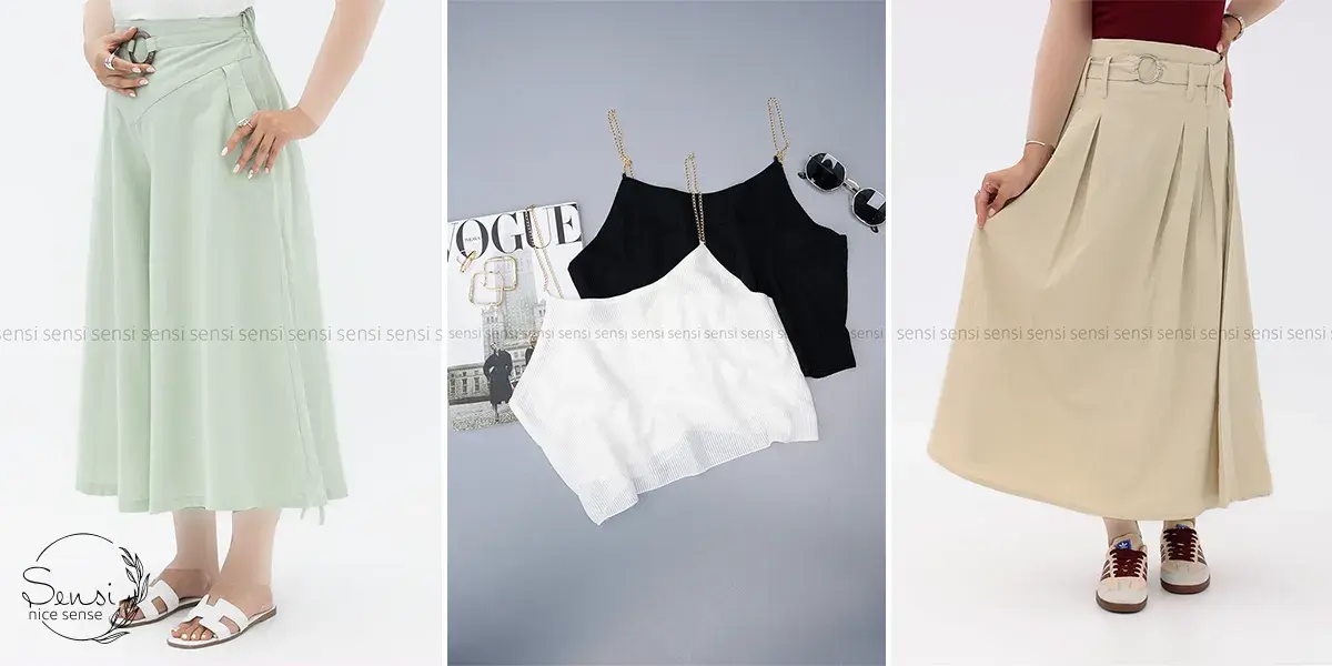 نیم‌تنه و دامن تابستانی؛ استایل شیک به سبک بلاگرهای ایرانی و خارجی