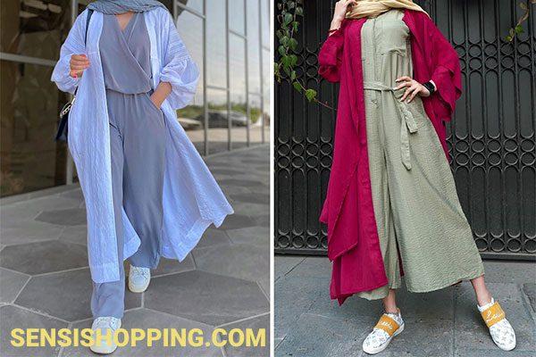 ترفند هایی برای ست کردن مانتو بلند