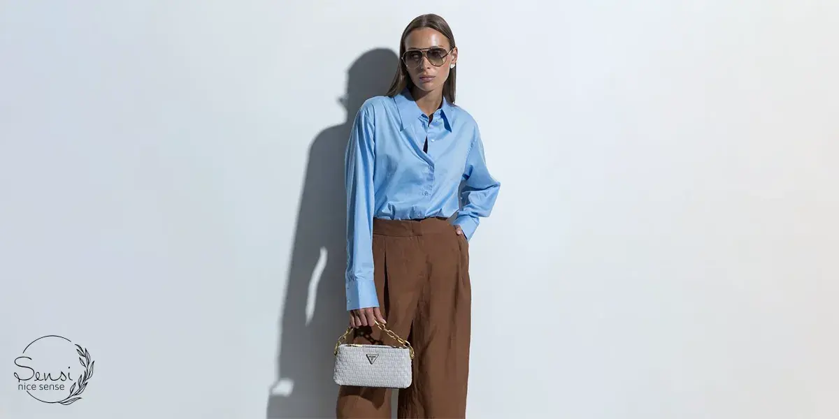 چطور رنگ آبی آسمانی و موکا را حرفه‌ای ست کنیم؟