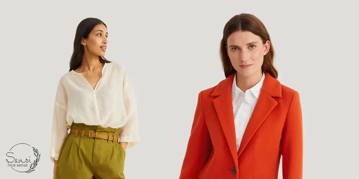 چه رنگ لباسی به پوست سفید می‌آید؟ راهنمای انتخاب رنگ لباس مناسب برای پوست سفید