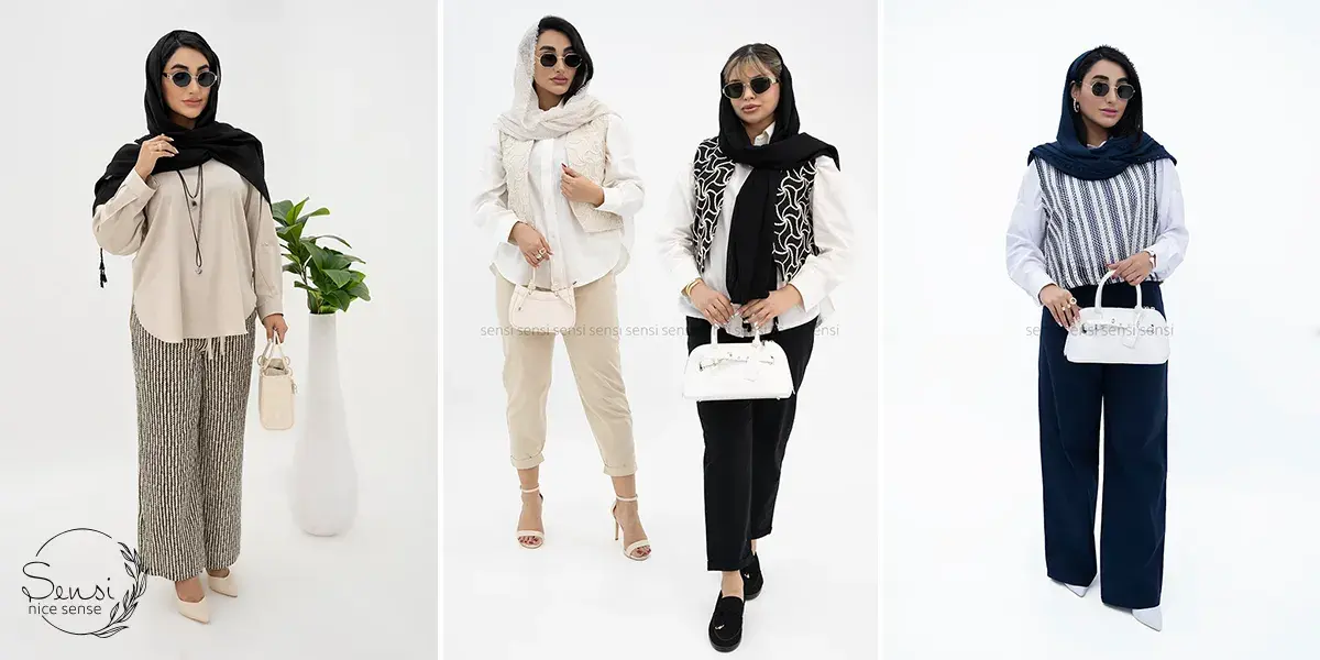 چگونه شلوار زنانه را با شومیز ست کنیم؟