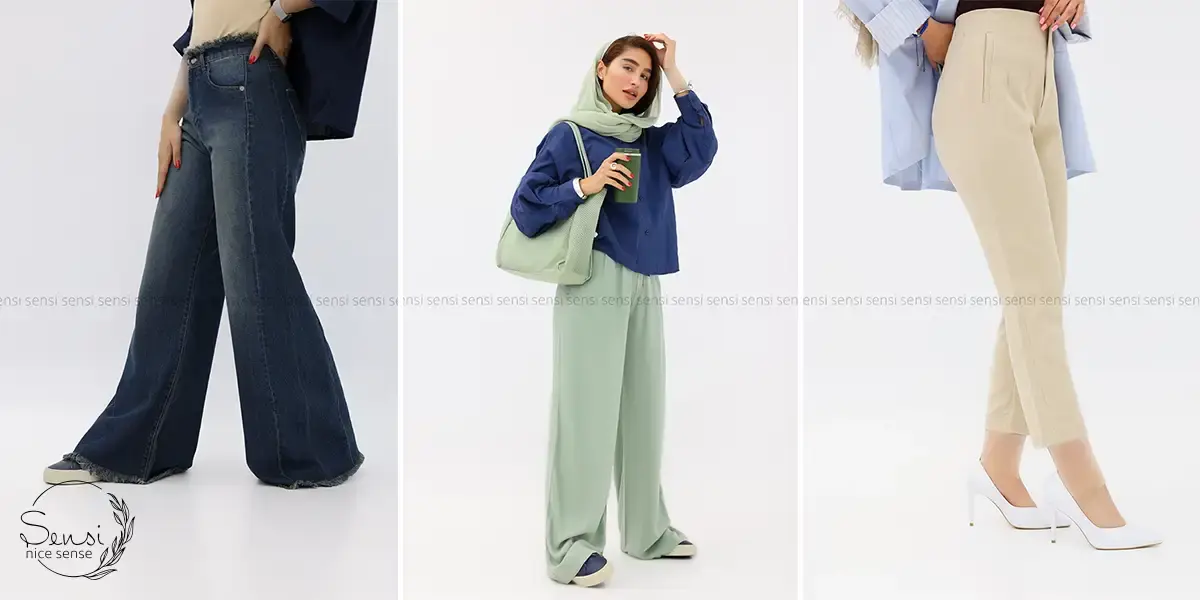 ۵ مدل شلوار زنانه که هیچ‌وقت از مد نمی‌افتند