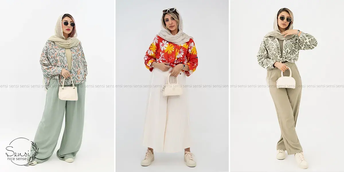 ۷ مدل شومیز نخی گل‌دار برای روزهای گرم