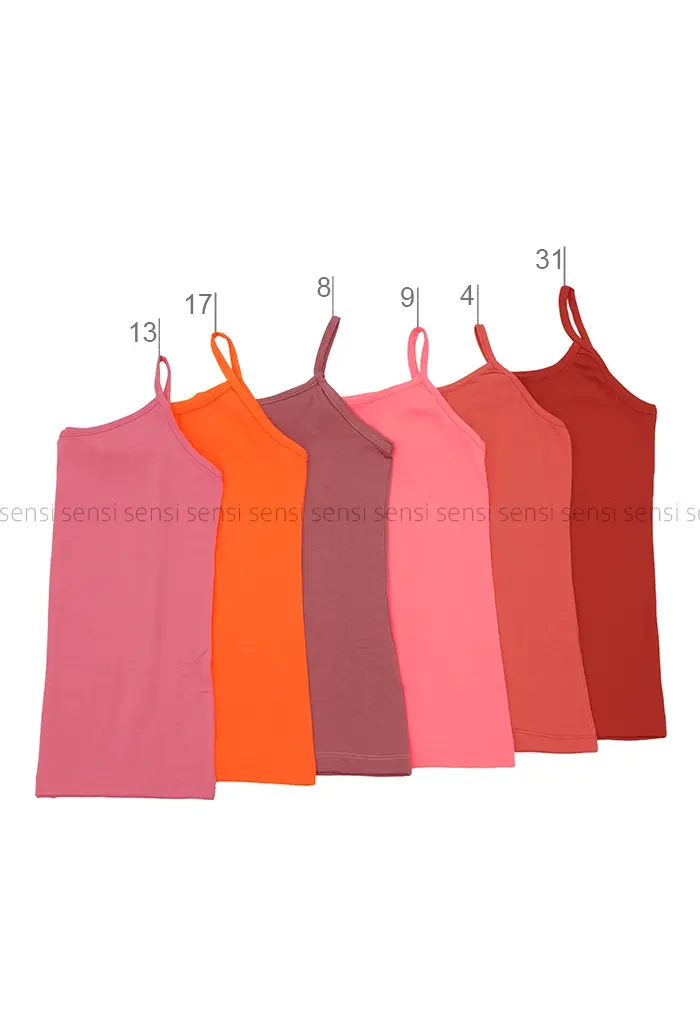 تاپ دوبند ساده رنگی کوچک کد1001225