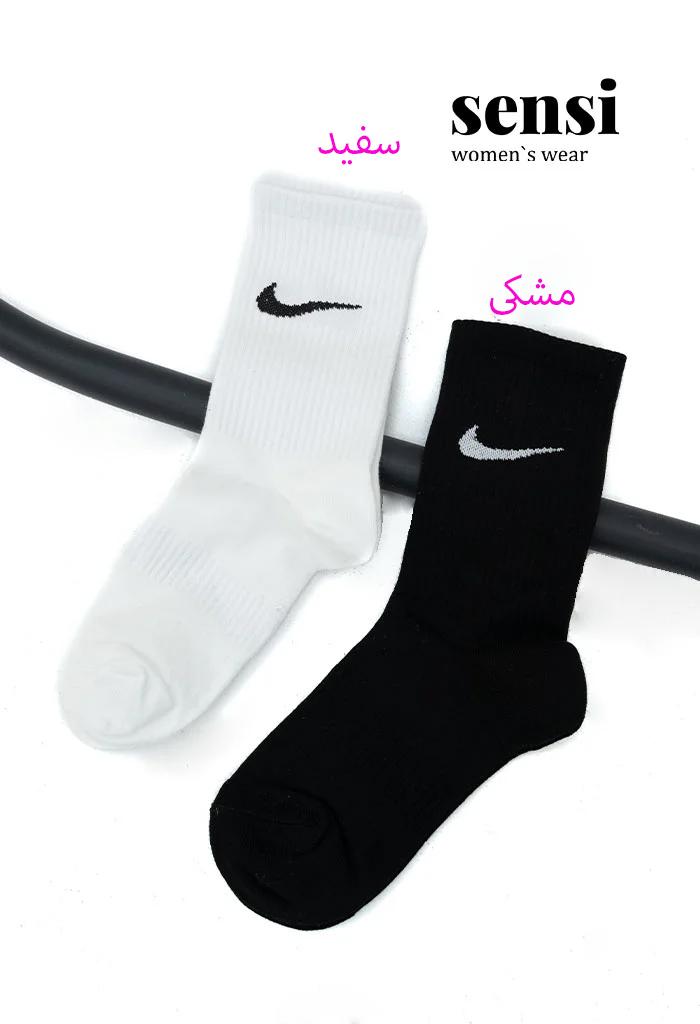 جوراب نایک نیم ساق کش کد1000051