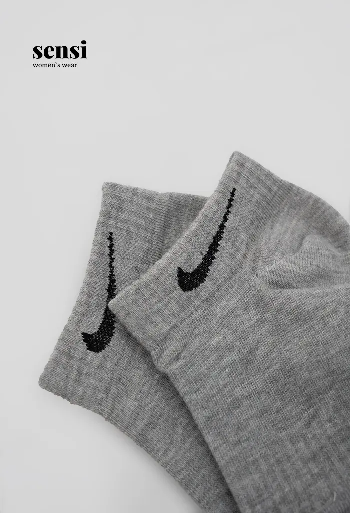 جوراب مچی نایک پنبه رنگی کد1001077