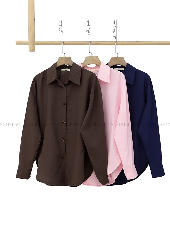 شومیز رنگی دوشین کد1004483