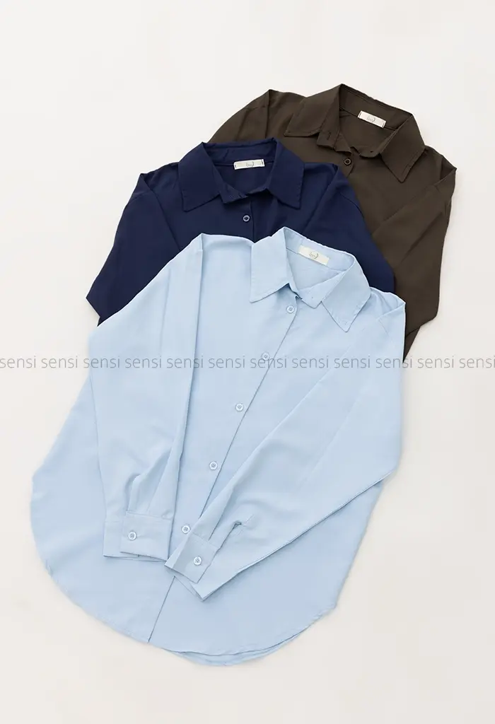 شومیز رنگی دوشین کد1004483