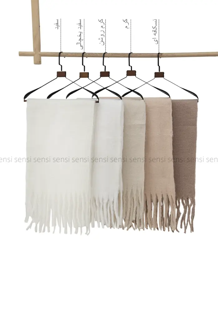 شال پشمی رنگی کد1004512