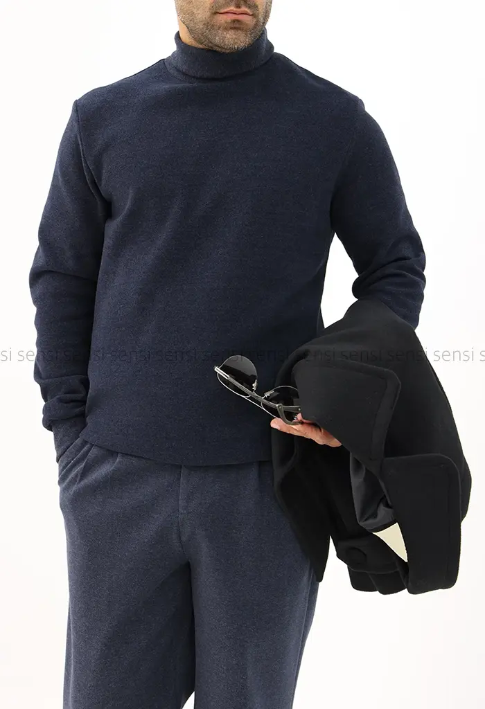 بلوز یقه اسکی مردانه کد20000018