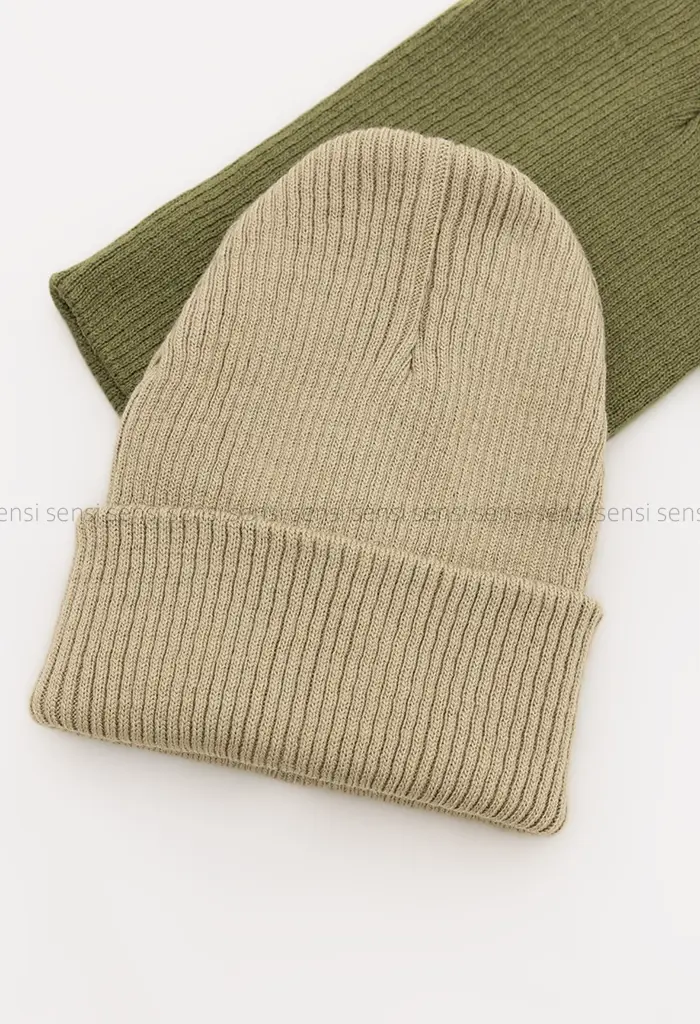 کلاه بافت ساده رنگی کد1004741