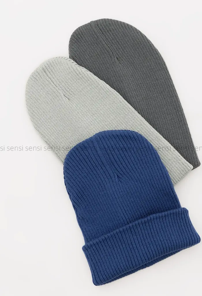 کلاه بافت ساده رنگی کد1004741