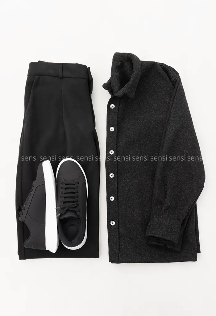 پیراهن مردانه فوتر باکسی کد20000025