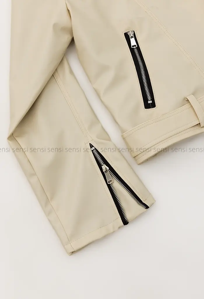 بایکر چرم آستر دار زارا کد1004868