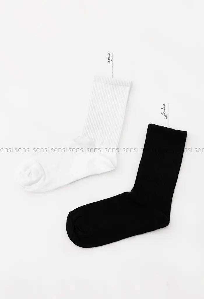جوراب ساده ساق دار کد1004999