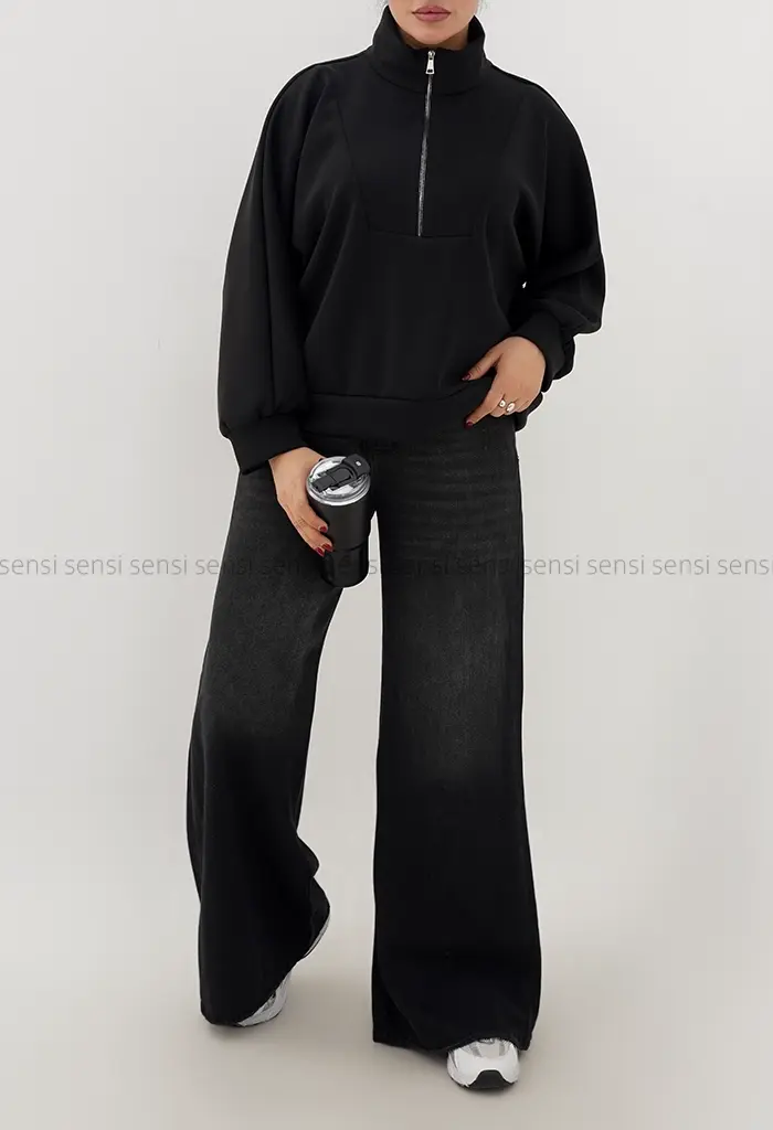 دورس نیم زیپ اویشو باکسی کد1004968