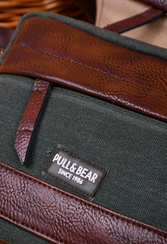 کیف کتان ترکیبی pull&bear