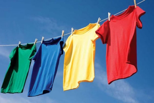 خشک کردن لباس در هوای مرطوب