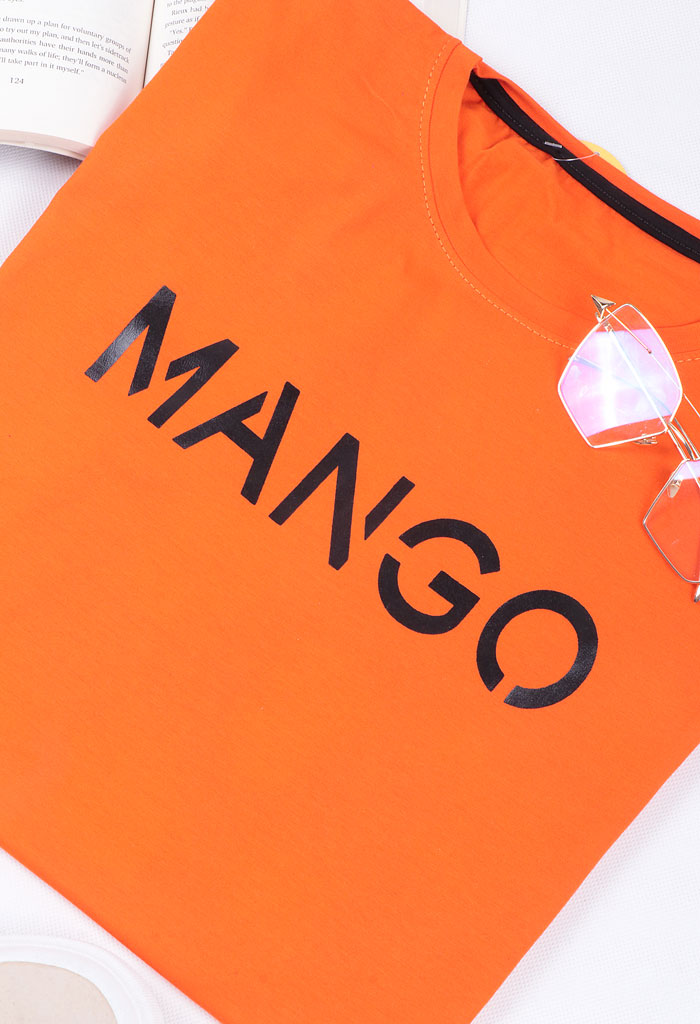 تیشرت لانگ mango رنگی