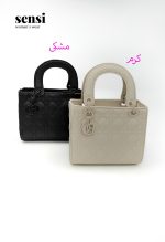 کیف چرم دو دسته DIOR