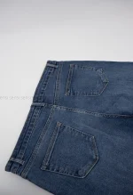 شلوار جین دمپا کات ابی وسط feller