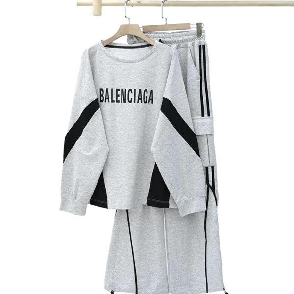 ست دورس شلوار گلکسی Balenciaga نارنگ