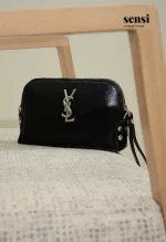 کیف پاسپورتی چرم YSL