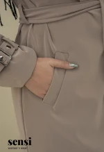 بارانی بلند سیلیکونی آستر دار