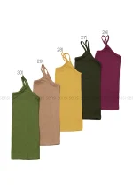 تاپ دوبند ساده رنگی کوچک کد1001225