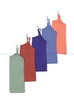 تاپ دوبند ساده رنگی کوچک کد1001225