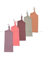 تاپ دوبند ساده رنگی کوچک کد1001225