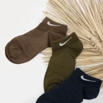 جوراب مچی نایک پنبه رنگی