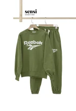 ست دورس و جاگر REEBOKچاپی 2نخ پنبه