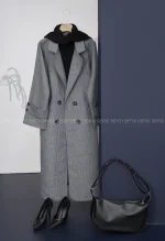 مانتو اورسایز دیپلمات کد1001805