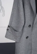 مانتو اورسایز دیپلمات کد1001805