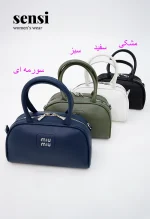 کیف چرم miu-miuدودسته متوسط